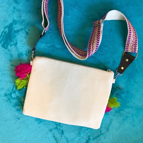 NEW gorgeous boho purse w. removable strap - Picture 6 of 11